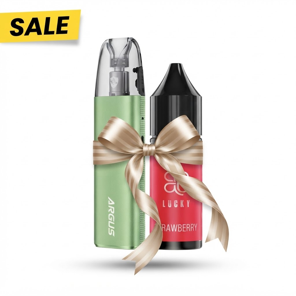 Набір VOOPOO Argus G3 Mini+ Lucky Strawberry 10 ml 50 mg — комплектуючі для вейпа DUDKA